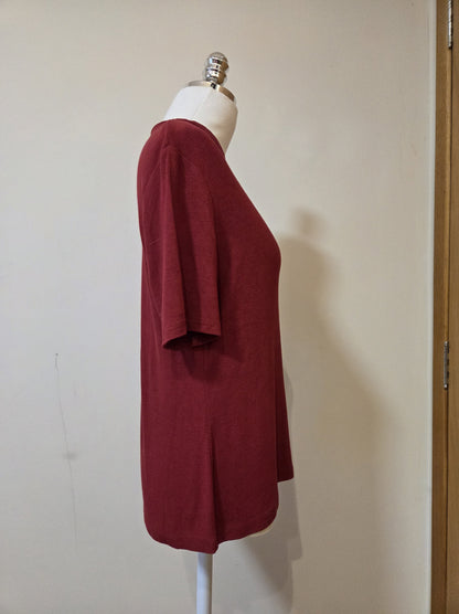 Blusinha Shein Bordô