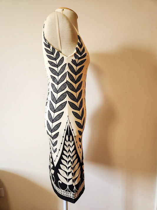 Vestido Farm Estampa Rendeira