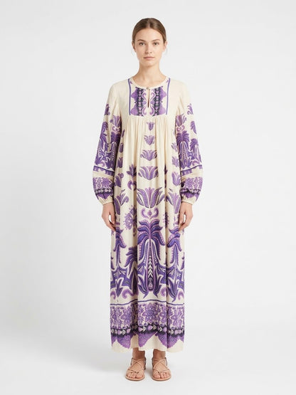 Vestido Farm Sevilha Fios de Lurex