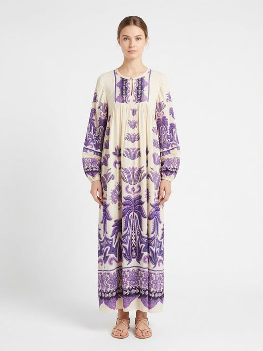 Vestido Farm Sevilha Fios de Lurex