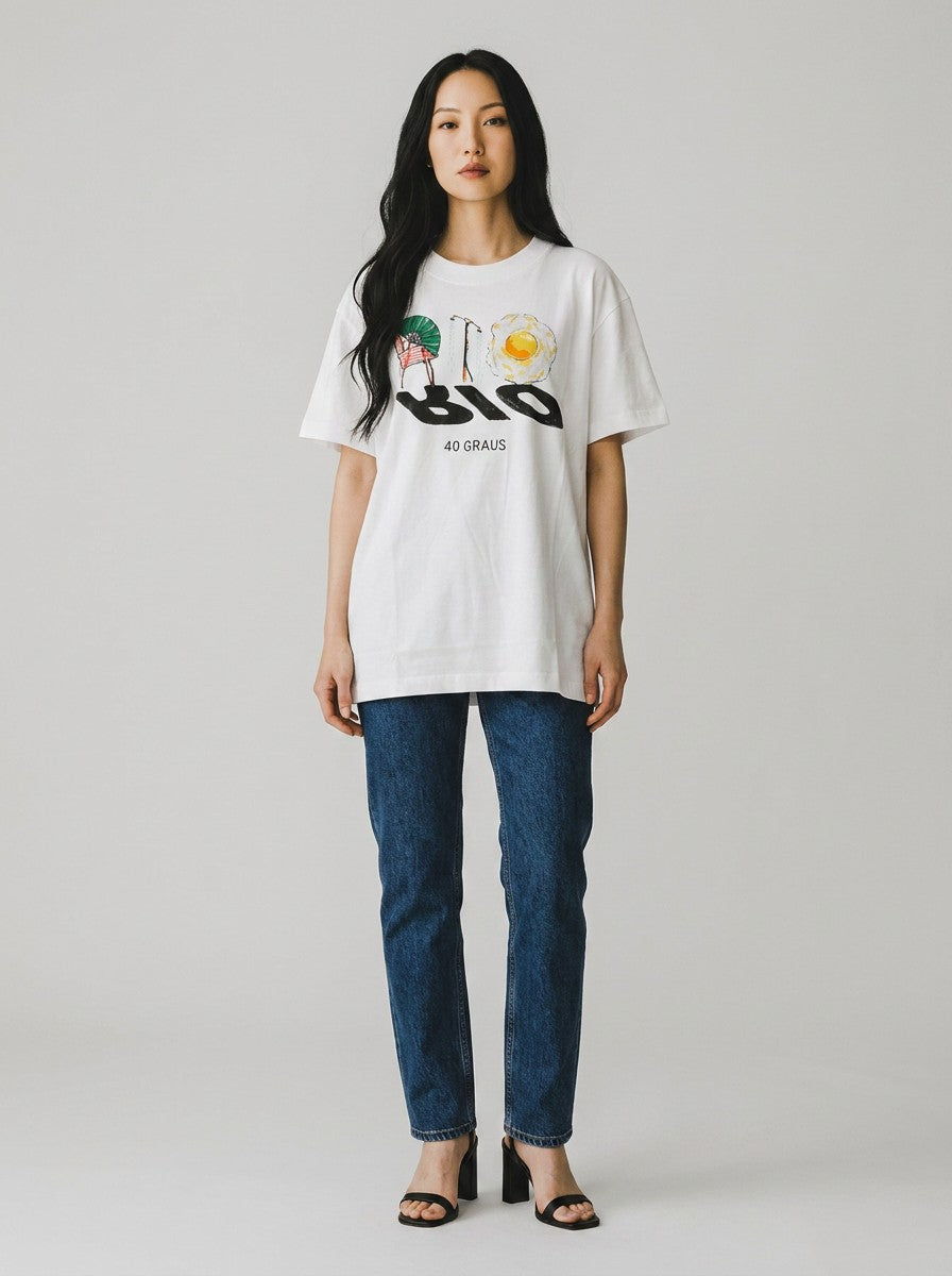Camiseta Farm Ovo Frito 40 graus