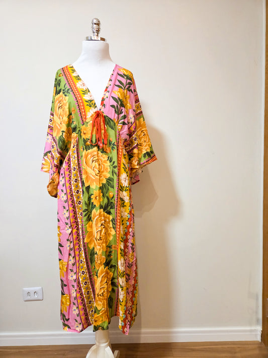 Vestido Midi Farm Estampa Floral