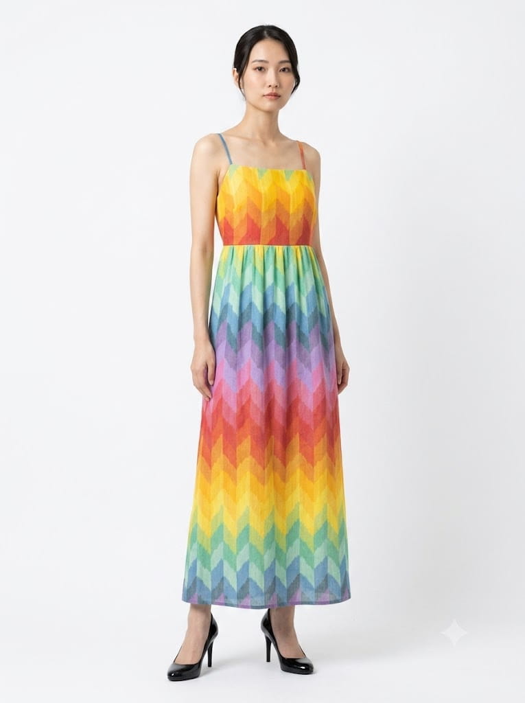 Vestido Farm Paraíso das Cores