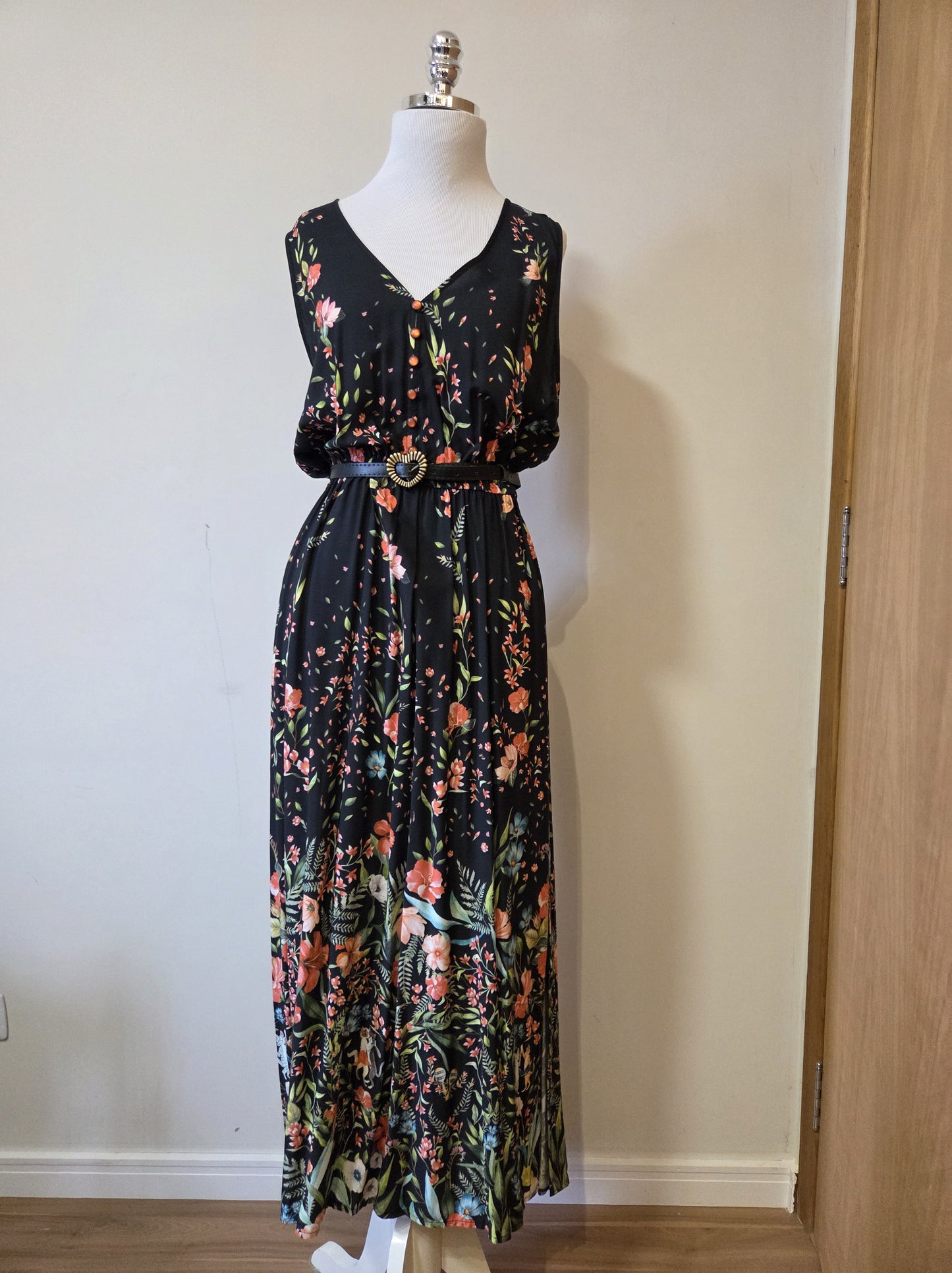 Vestido Antix Midi Promessas de Amor