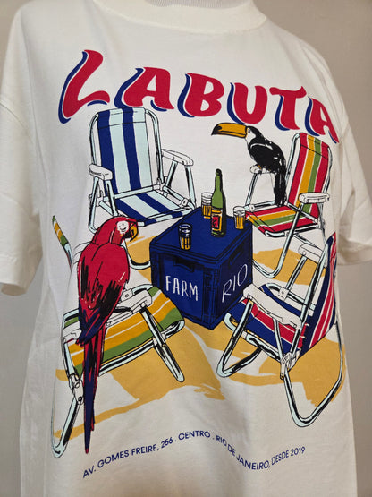 Camiseta  Farm Labuta Praia