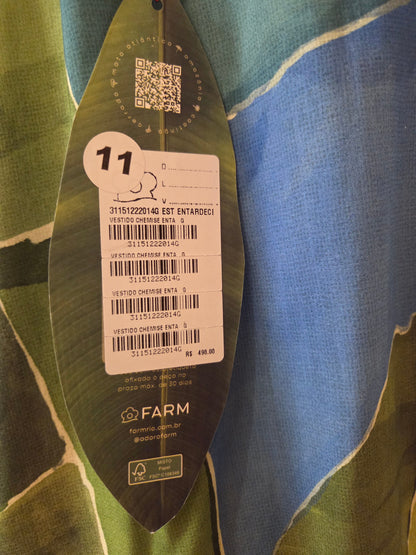 Vestido Chemise Farm Entardecer