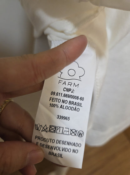 Camiseta Farm Tucano com Folhas
