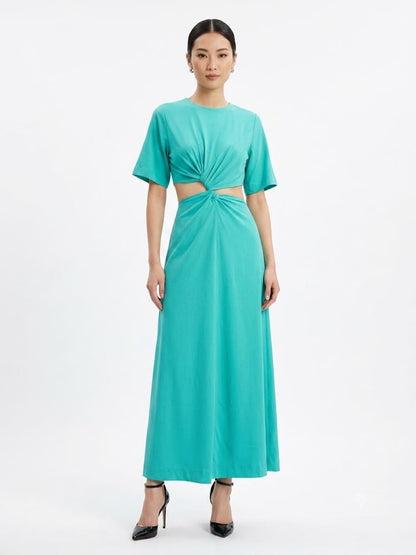 Vestido Farm Nó Verde