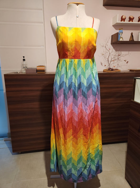 Vestido Farm Paraíso das Cores