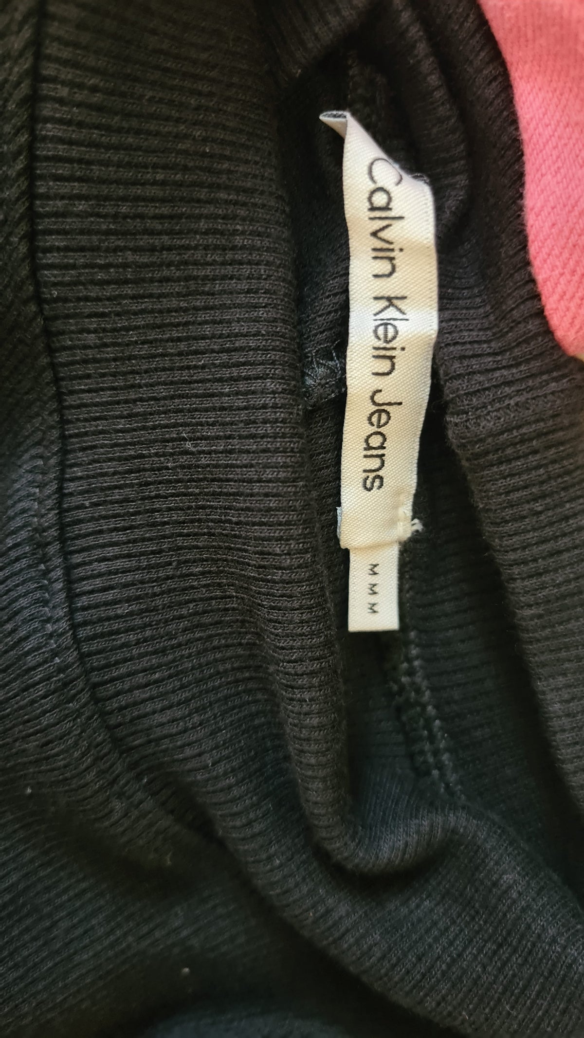 Vestido Calvin Klein Midi Regata Preto