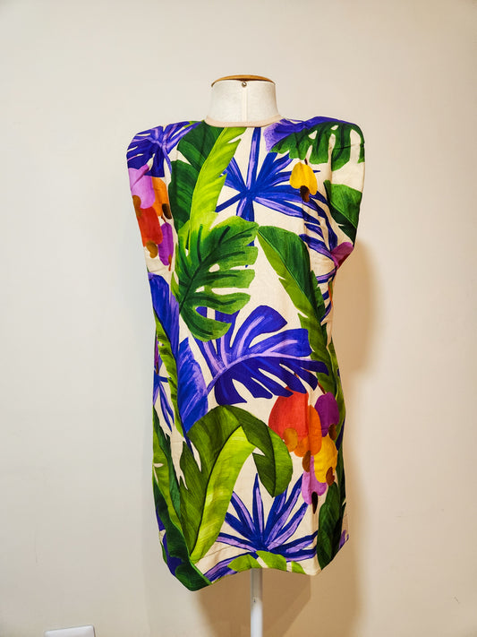 Vestido Farm Curto Muscle Floresta de Caju