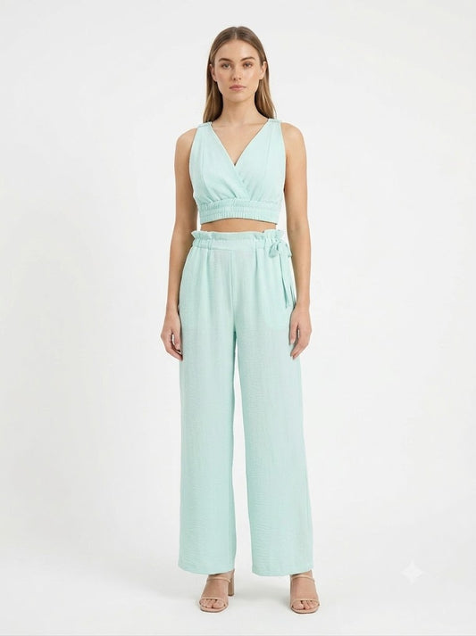 Conjunto Rosa Boneca Verde Menta