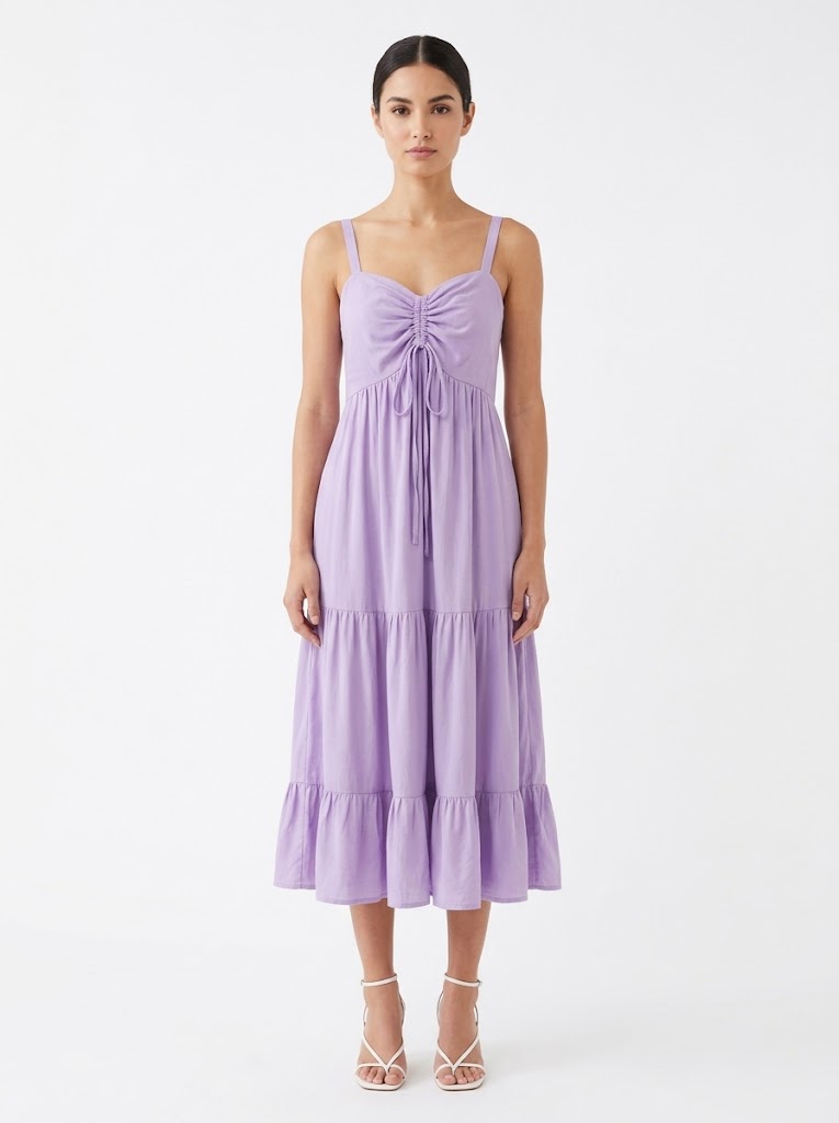 Vestido JMS Lavanda Viscose