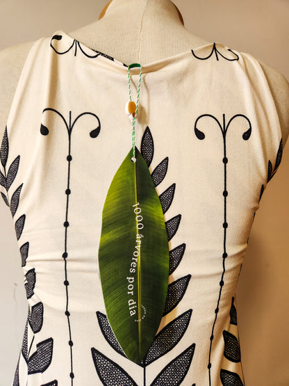 Vestido Farm Estampa Rendeira