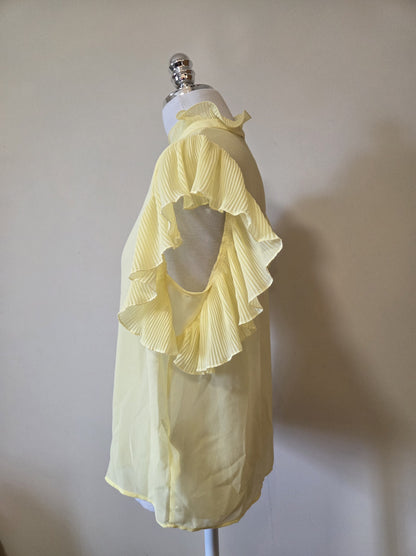 Camisa Zara Amarela