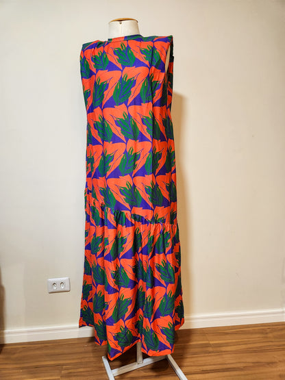Vestido Farm Muscle Tee Folhagens