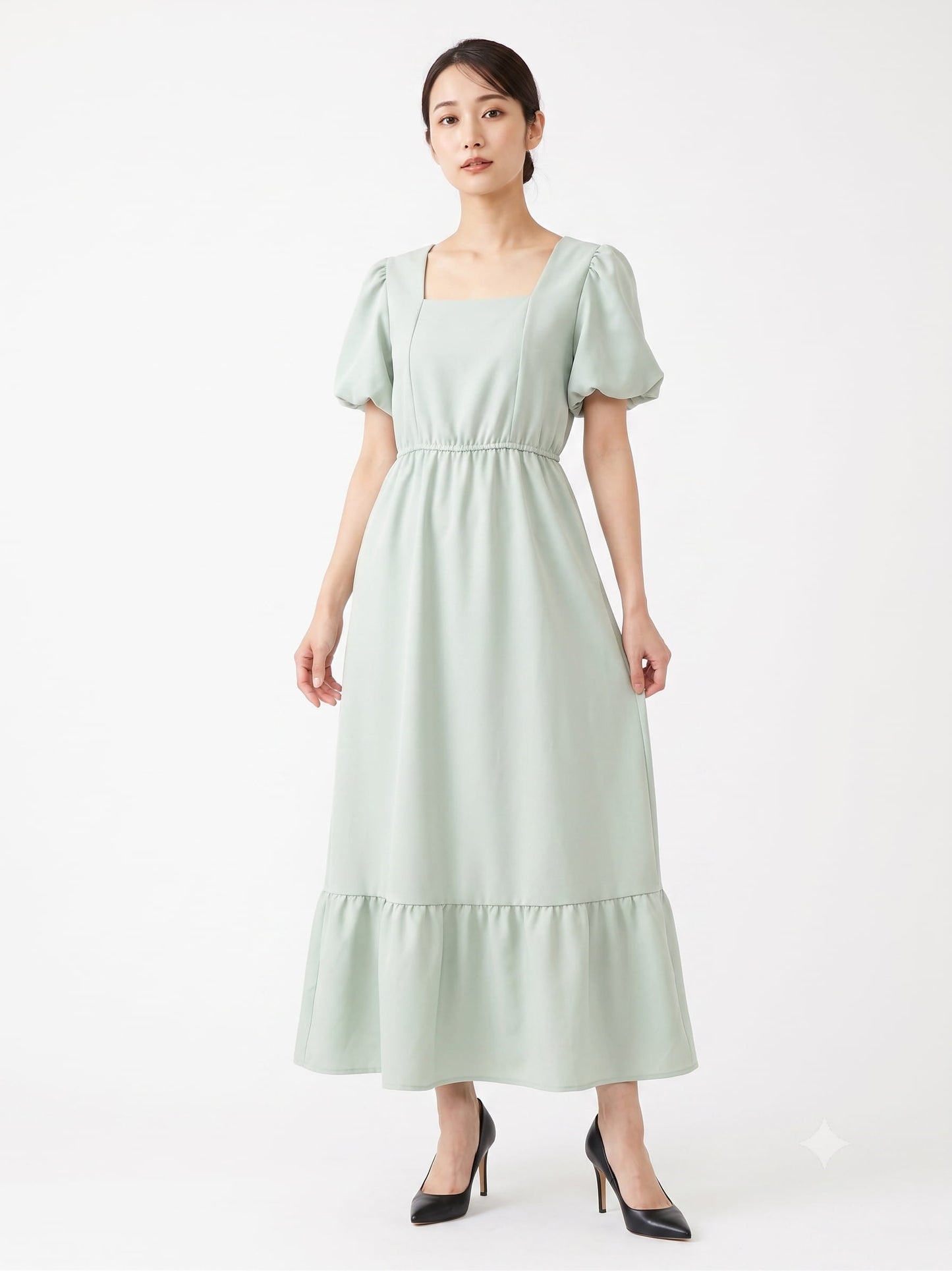 Vestido Berry Verde Menta Princesa