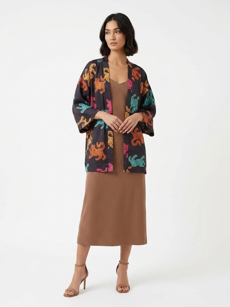 Kimono Farm Estampa Tigres