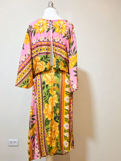 Vestido Midi Farm Estampa Floral