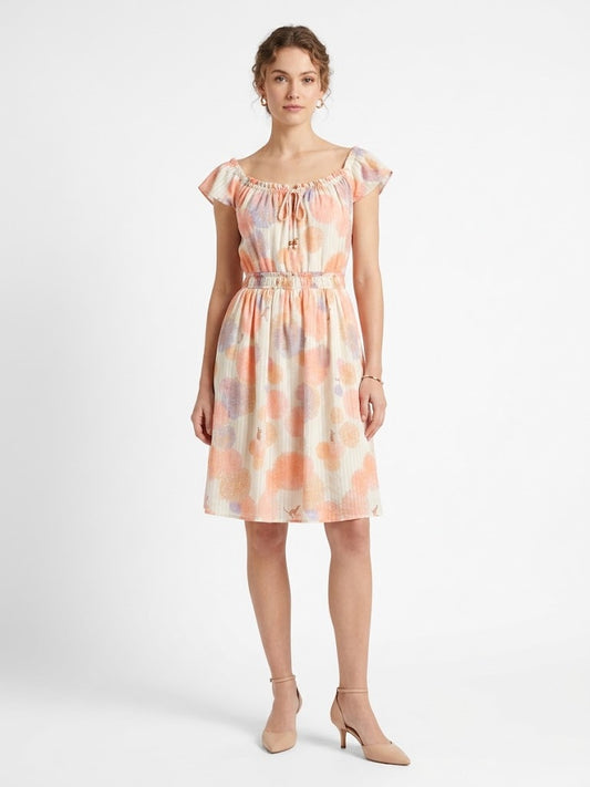 Vestido Antix Curto Estampa Sossego